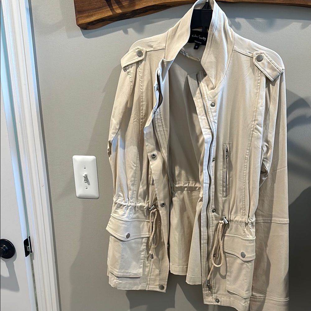 Beige Utility Jacket